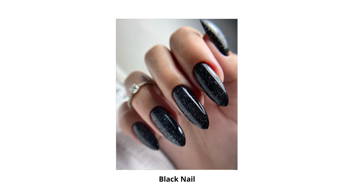 Black Nail Design