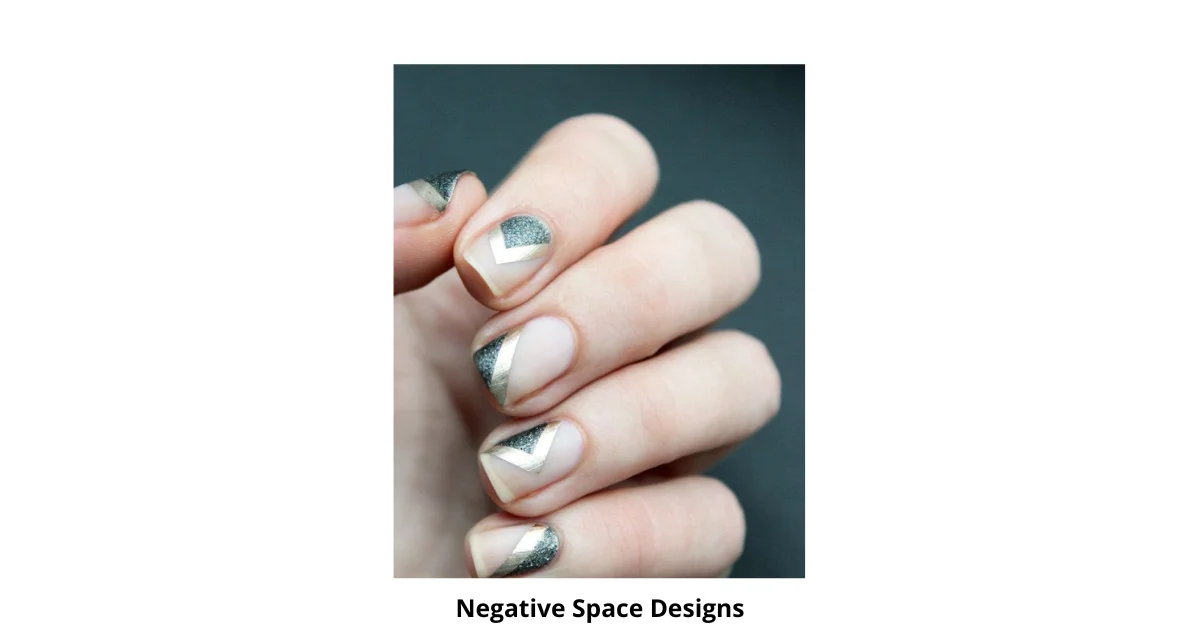 Negative Space Nail Design