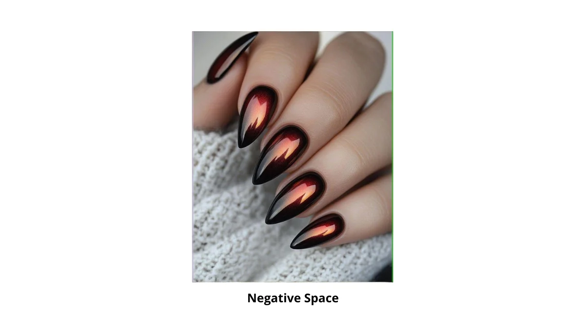 Negative Space Nail Design