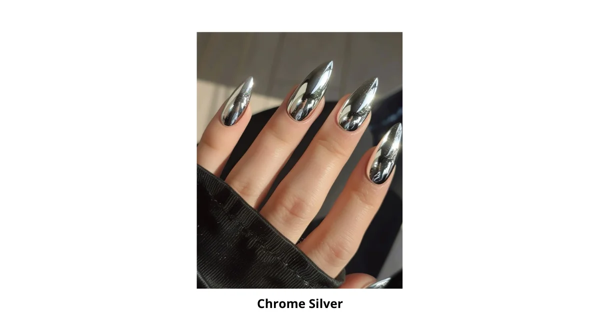 Chrome Silver Nail Polish