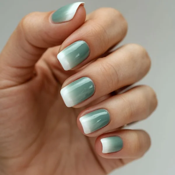 Ombre Illusion Nail Design