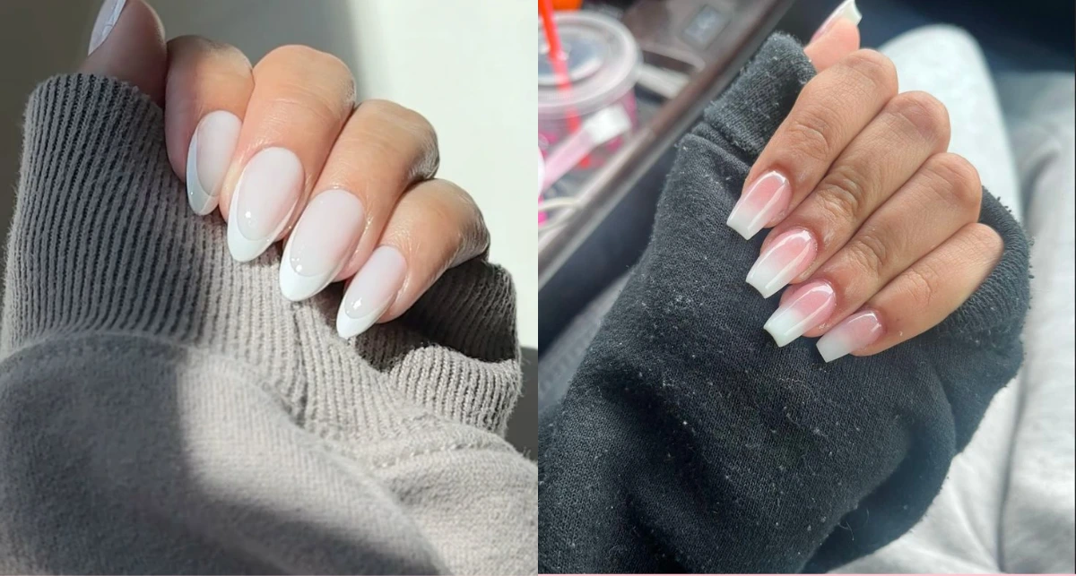 Modern Twists on Traditional White French Tip Nails