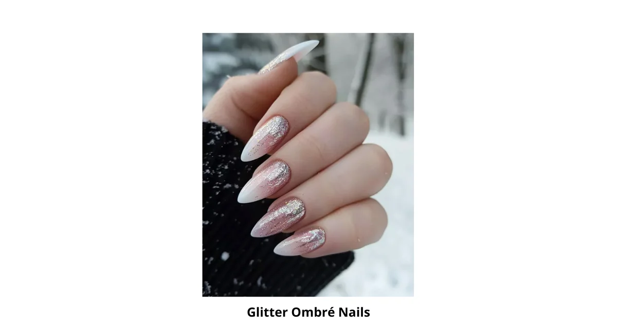 Glitter Ombre Nails Design